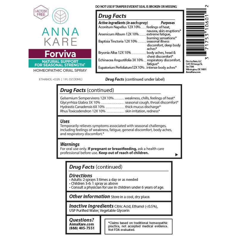 Forviva for Seasonal Strength