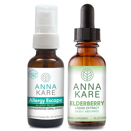 Allergy Escape & Elderberry Liquid Extract Combo - HomeopathyStore.com